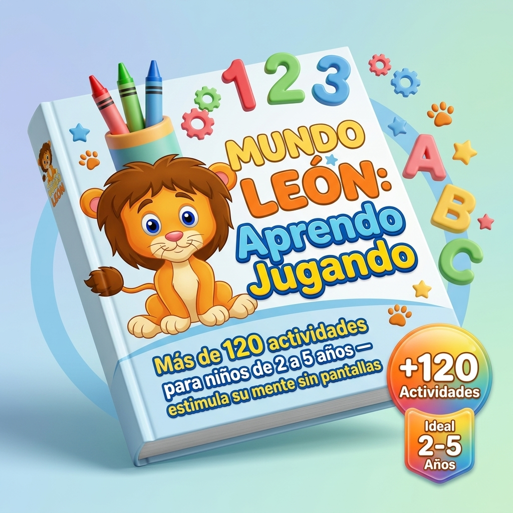 Mundo León – Actividades para niños de 2 a 5 años | Aprender jugando